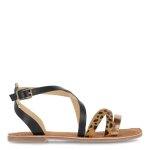 Sandales femme - mexx - lavinia - cuir - noir / marron - pointure 38 Sandales femme - mexx - lavinia - cuir - noir / marron - pointure 38