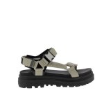 Sandale femme pallacruise strap - palladium - beige - textile - basse
