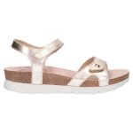 Sandales femme - panama jack sulia shine b3 - cuir jaune - talon 4cm - fabriqu� en espagne