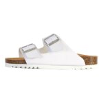 Sandale femme - scholl - josephine synthetic - blanc - brides r�glables - semelle bioprint�
