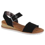 Sandales femme skechers desert kiss - adobe princess 113541 - blk noir