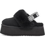 Sandale femme - ugg funkette - cuir sude - noir