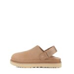 Sandale femme - ugg goldenstar clog - daim - nubuck - talon compensé - beige Sandale femme - ugg goldenstar clog - daim - nubuck - talon compensé - beige