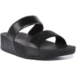 Sandales fitflop lulu crystal - noir - femme - zip