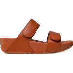 Sandales - fitflop - lulu - cuir - marron - talon plat 2cm - femme