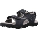 Sandales geox enfant / garons j s. strada a - gris - scratch - confort exceptionnel