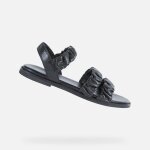 Sandales - geox - d naileen - noir - homme - boucle de serrage
