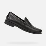 Sandales - geox - u new damon - cuir noir - confort - semelle extrieure tpu