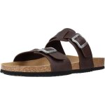 Sandales pour homme geox ghita - confortables et respirantes - marron fonc�