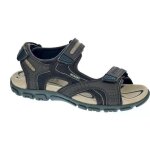 Sandales pour homme - geox - strada - marron et beige - fermeture à scratch - confortables Sandales pour homme - geox - strada - marron et beige - fermeture à scratch - confortables