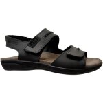 Sandales homme mephisto sagun en cuir noir