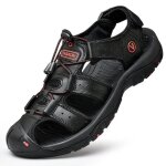 Sandales hommeorteil ferm sandale homme cuir t plagesandale homme de randonne antidrapant et rsistant ...