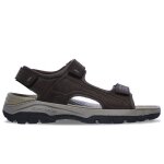 Sandales pour homme skechers tresmen garo 204105 - choc - marron - synthtique