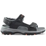 Sandales pour homme skechers tresmen garo - noir - synthtique