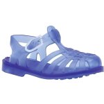 Sandales meduse sun cobalt pour adulte - couleur bleue - tige basse synth�tique - talon plat