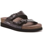 Sandales mephisto harmony en cuir pour femme - noir - boucle de serrage - confortable et antidérapant ... Sandales mephisto harmony en cuir pour femme - noir - boucle de serrage - confortable et antidérapant ...