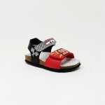 Sandales mixtes geox chalki boy rouges pour enfant