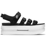 Sandales nike icon classic pour femme - noir - boucle de serrage - dh0223 - 001