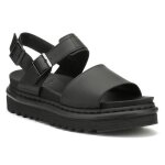 Sandales noires hydro voss - dr martens - femme - cuir