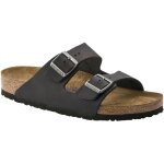 Sandales - birkenstock - arizona - cuir noir - semelle soft footbed - boucle de serrage