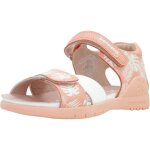 Sandale - nu - pieds biomecanics 137969 rose - enfant fille - boucle de serrage