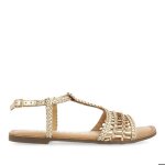 Sandale - nu - pieds gioseppo 136540 jaune - femme