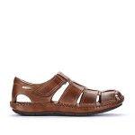 Sandale - nu - pieds homme - pikolinos tarifa 06j - 5433 - marron - plano - casual Sandale - nu - pieds homme - pikolinos tarifa 06j - 5433 - marron - plano - casual