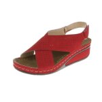 Sandale - nu - pieds mode femmes bride  la cheville t diapositive sandales plates - formes dcontractes ...