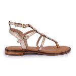 Sandales plates en cuir horelia femme les tropeziennes par m. belarbi