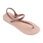 Sandale plate femme havaianas flash urban - ballet rose golden blush - 39 - 40