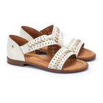 Sandales plates femme pikolinos algar w0x - 0785c2 - nata - 38