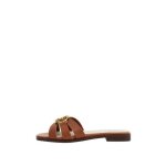 Sandales plates guess ref 59677 marron
