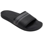 Sandales quiksilver homme rivi slider s - noir - tige en tpr souple et respectueuse de leau