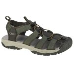 Sandales de randonne cmp sahiph 30q9517 - e980 pour homme - vert - boucle de serrage - tige basse en ...
