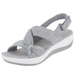 Sandales romaines pour femmes chaussures de plage décontractées gris Sandales romaines pour femmes chaussures de plage décontractées gris