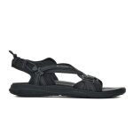 Sandales sandal - columbia - noir - femme - basse - synthtique - boucle de serrage - plat