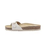 Sandale scholl nina suede - r�f. f299951002. couleur : beige marron. d�tails. - tige en cuir sabl� . ...