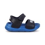 Sandales scratch�es bicolores bleues boss enfant