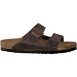 Tongs - birkenstock - arizona heren - marron - cuir - semelle en lige latex