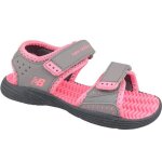 Sandales de sport enfant - new balance - k2004pkg - gris - fermeture scratch - pour fille