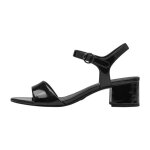 Sandales � talon tamaris - noir