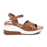 Xti - sandales  talon - camel - camel - 40 - chaussures femme