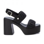 Xti - sandales � talon - noire - noir - 37 - chaussures femme
