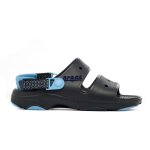 Sandales tout - terrain crocs classic - homme - noir - synthtique - taille 41 - 42