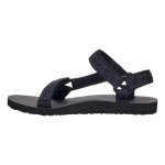 Sandales teva - homme - noir - ouvert - scratch - plat Sandales teva - homme - noir - ouvert - scratch - plat