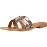 Sandale les tropeziennes hadamia en cuir - or - femme