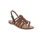 Sandales les tropeziennes hérisson marron - cuir - boucle de serrage - mixte Sandales les tropeziennes hérisson marron - cuir - boucle de serrage - mixte