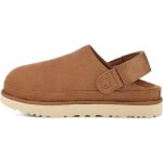 Sandale ugg goldenstar clog - femme - marron - tige en daim - talon compens - sangle de talon rglable ...