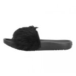 Sandale - ugg - royale - noir - cuir - semelle treadlite