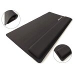 Tapis de souris - sandberg - desk pad pro xxl - noir - repose - poignets - base antid�rapante
